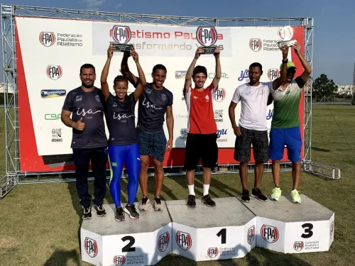 Campeonato Paulista de Atletismo Sub-16 - ABDA vice-campe� masculino