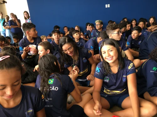 Apresenta��o dos convocados para Trof�u Kim Mollo 2022 de nata��o