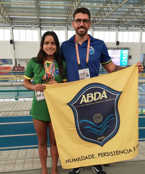 Atleta Aldrey Mykaella na 2� edi��o da ISF Gymnasiade U-15 - agosto de 2023