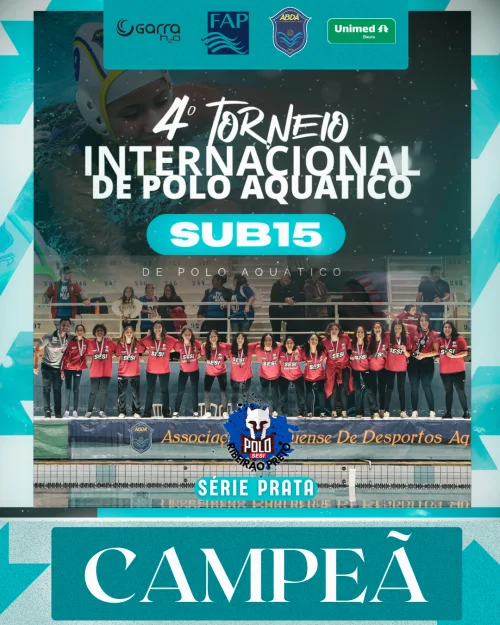 4� Torneio Internacional Sub-15 de polo aqu�tico (p�dios) - 1 a 5/7/2025