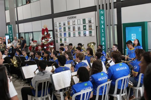 Apresenta��o Banda ABDA Filarm�nica na Zopone Engenharia - 25/11/2025