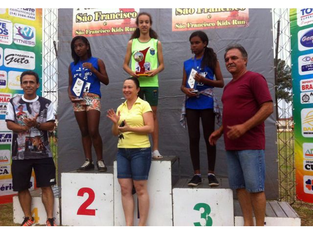 Atleta da ABDA � campe� na 2� Corrida S�o Francisco Kids