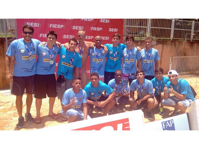 Sub-17 de polo aqu�tico da ABDA conquistou medalha de prata no Campeonato Paulista