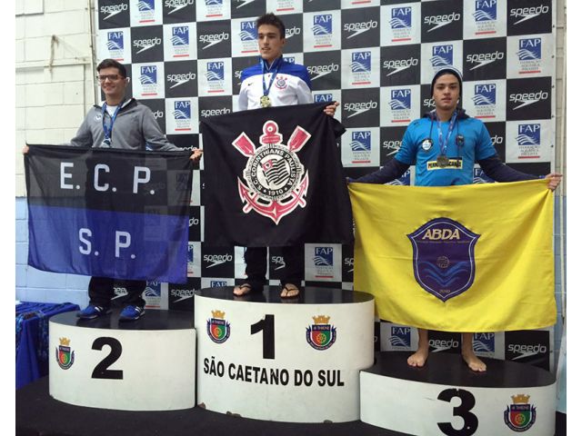 ABDA conquista tr�s medalhas no Campeonato Paulista de Nata��o