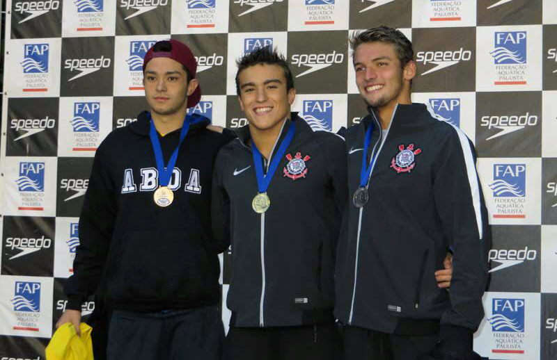 ABDA de nata��o conquista tr�s medalhas no Paulista J�nior e S�nior