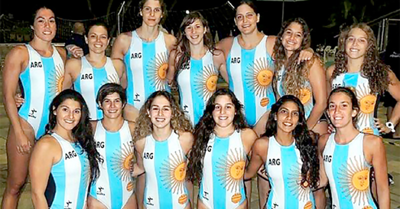 Sele��o Argentina de Polo Aqu�tico realiza interc�mbio na Arena ABDA