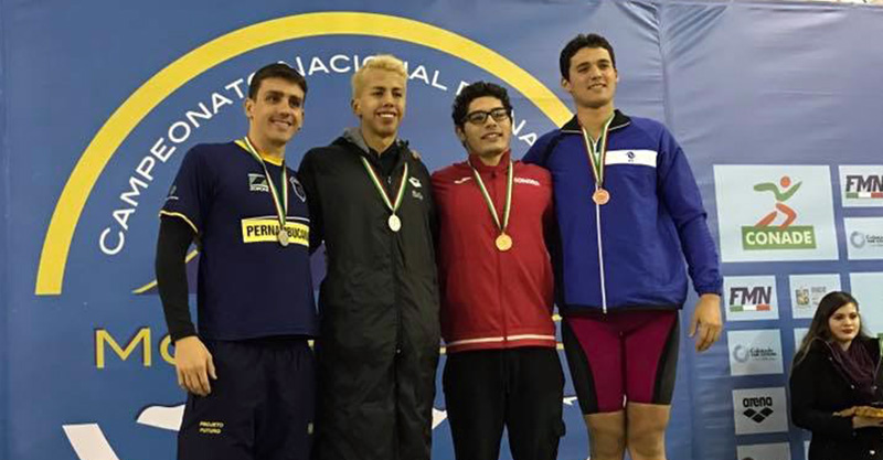 Atleta da ABDA fatura medalha de prata no Campeonato Nacional Mexicano de Nata��o