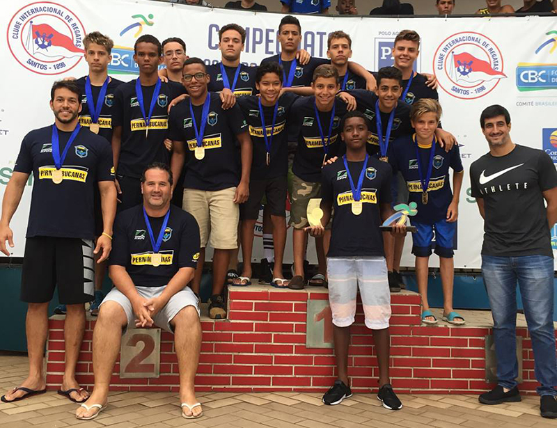 ABDA � campe� brasileira sub-15 masculino de polo aqu�tico