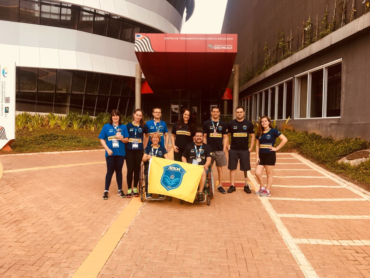 Equipe paral�mpica da ABDA garante 11 medalhas no Circuito Loterias Caixa de Nata��o