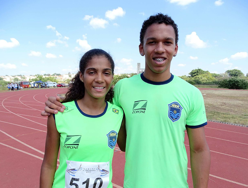 Dois atletas da ABDA de Atletismo integram Sele��o Brasileira no Gymnasiade