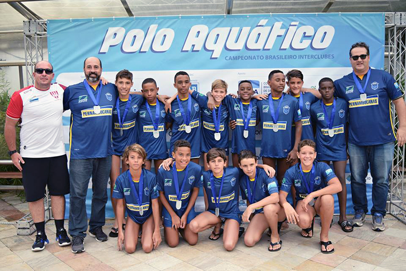 ABDA de polo aqu�tico sagra-se vice-campe� de Brasileiro Interclubes sub-13