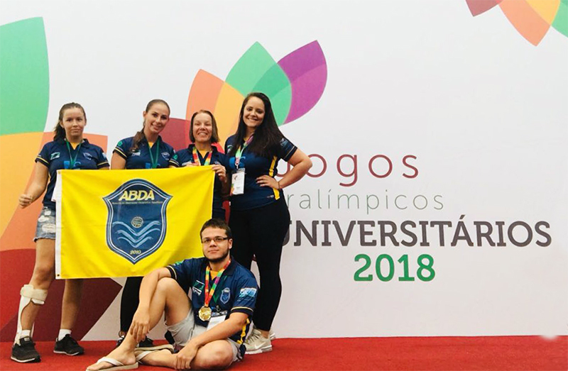 Equipe paral�mpica da ABDA medalha e supera expectativas no primeiro dia de Jogos Paral�mpicos Universit�rios