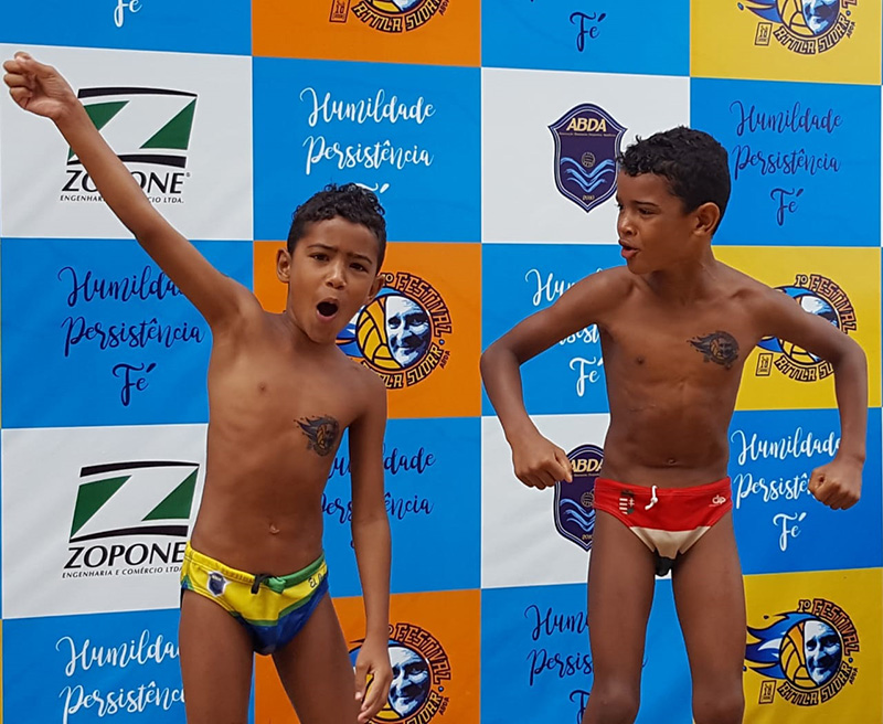 Sucesso no 1� Festival Atilla Sud�r Sub-10 de Polo Aqu�tico