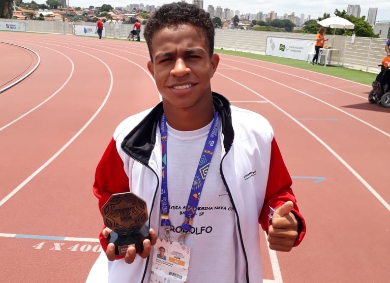 Atleta da ABDA conquista 2 ouros nas Paralimp�adas Escolares