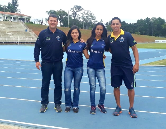 Atletas e t�cnico da ABDA participam de treinamento no Centro Nacional de Atletismo