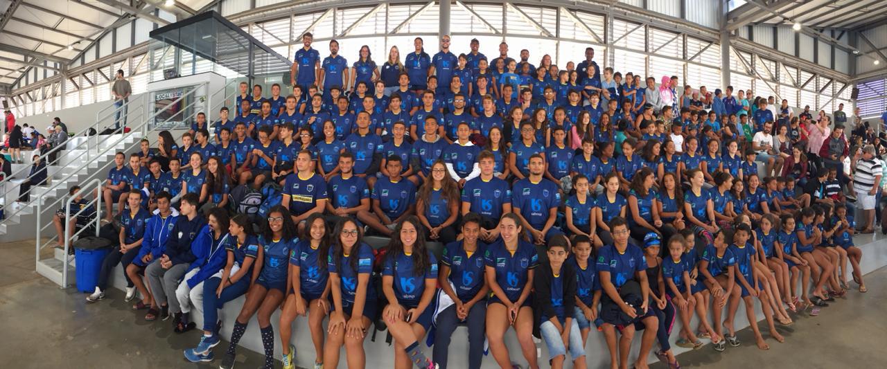 Momentos e conquistas da equipe de nata��o da ABDA em 2018