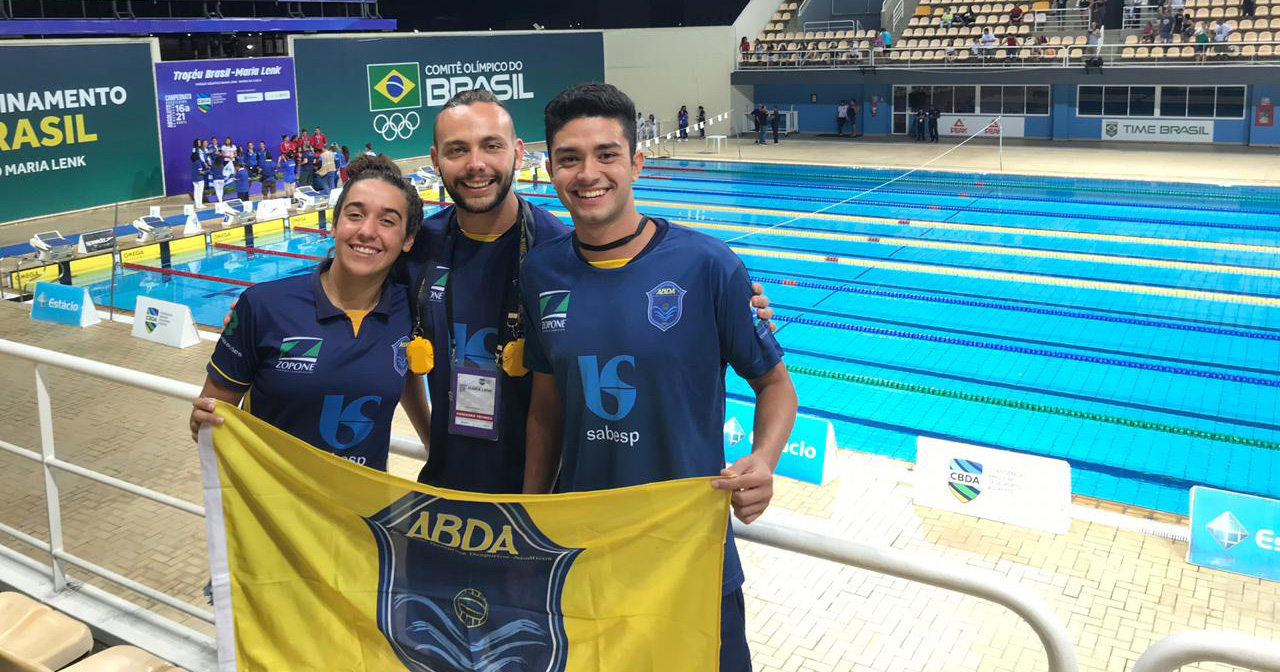Nata��o da ABDA tem bons resultados no Trof�u Brasil - Maria Lenk