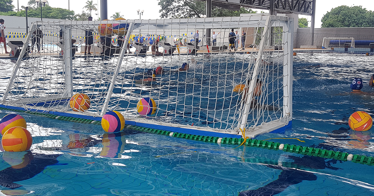 Arena ABDA sedia eventos de polo e nata��o com entrada gratuita