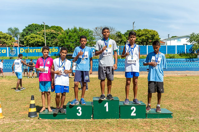 ABDA teve 4 atletas no p�dio dos 400m sub-14 masculino
