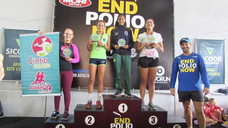 ABDA conquista 3 p�dios em corrida de Len��is Paulista