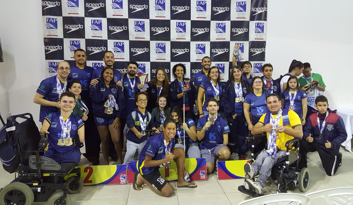 ABDA � vice-campe� no Paulista de Paranata��o com 56 medalhas
