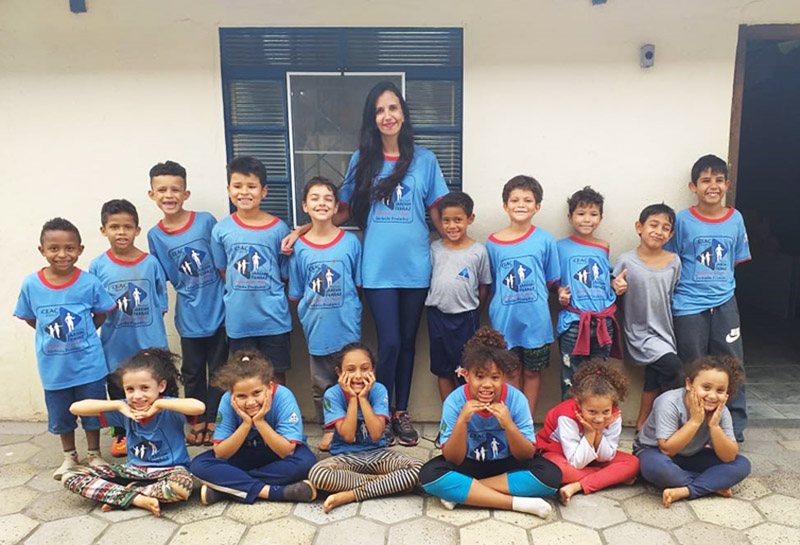 Carolina de Oliveira da Silva � educadora social do projeto Ceac Jardim Ferraz