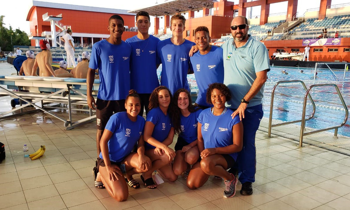 Brasil � vice-campe�o masculino no Pan Sub-17 de polo aqu�tico