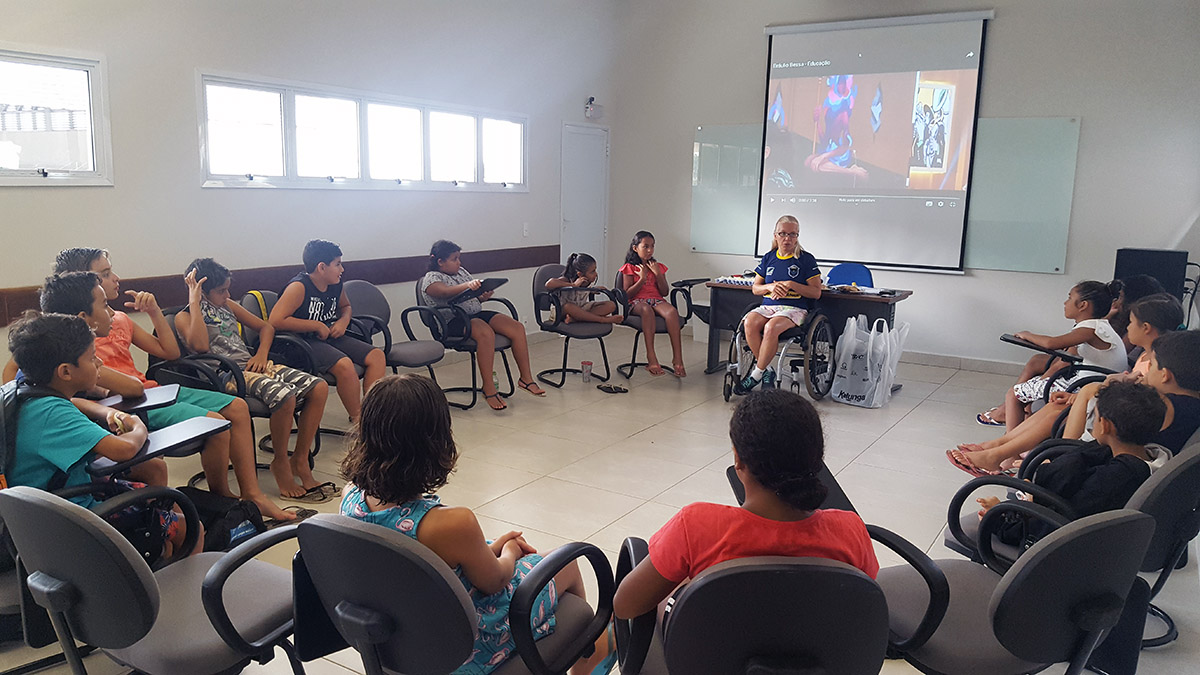 ABDA inicia mais uma atividade para forma��o cultural das crian�as