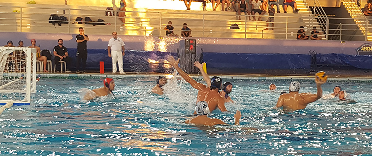 Arena ABDA � palco de jogos de polo aqu�tico no fim de semana