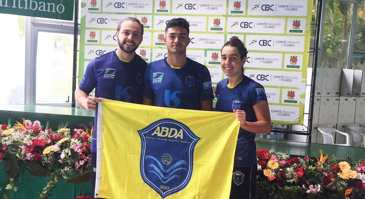 Dois atletas da nata��o da ABDA participam do Trof�u Jos� Finkel