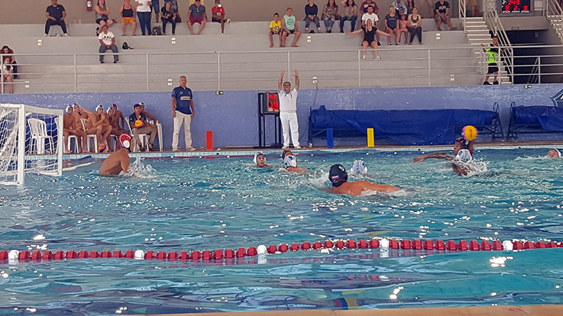 Goleiro Murilo Souza em a��o na defesa da ABDA na final contra o SESI
