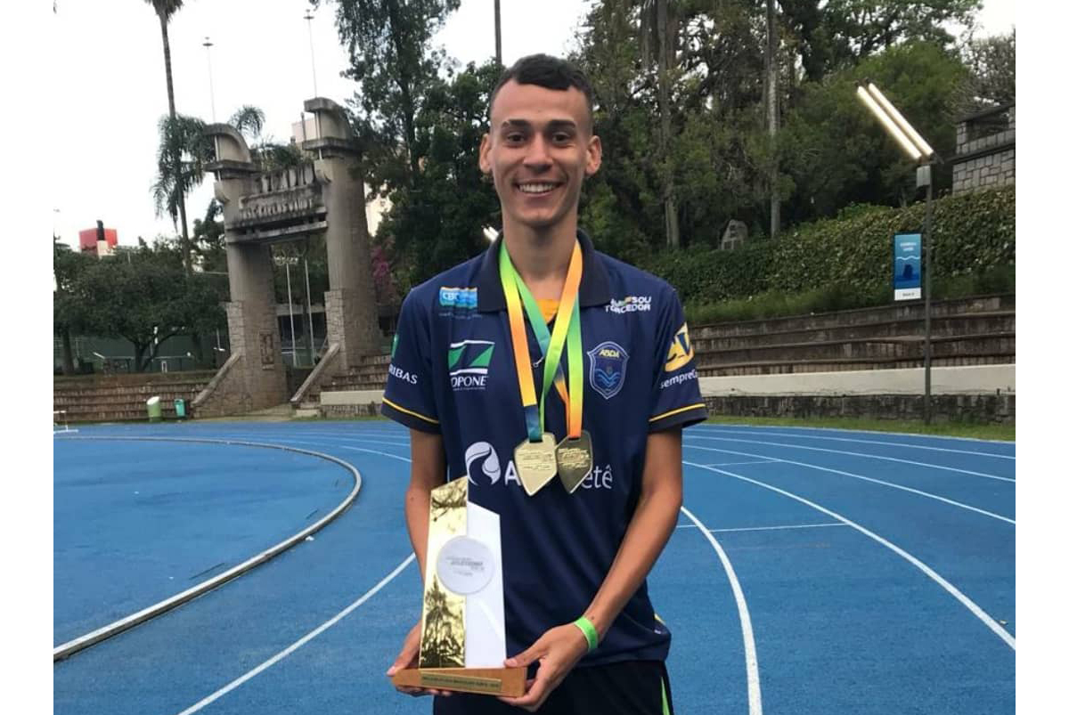 Atleta da ABDA � ouro no Campeonato Brasileiro Sub-18 de atletismo