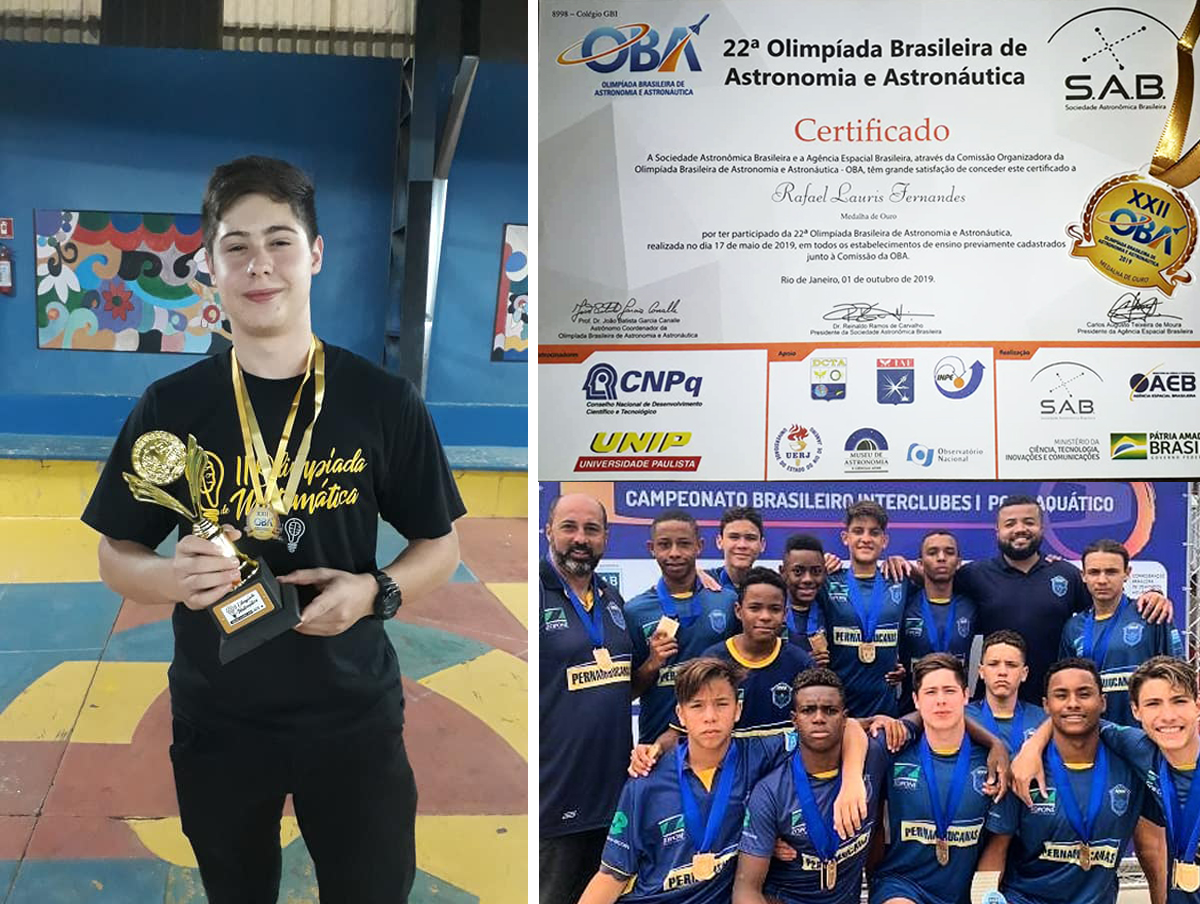 Atleta da ABDA � campe�o dentro e fora da piscina