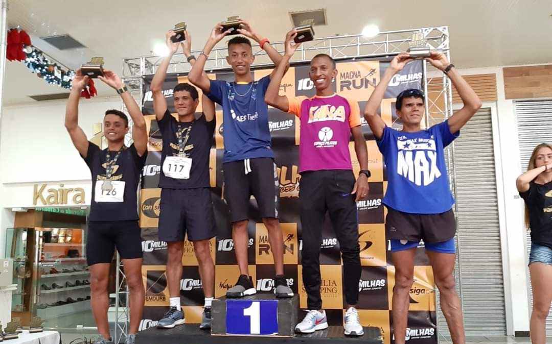 Atleta da ABDA � campe�o das 10 Milhas de Mar�lia