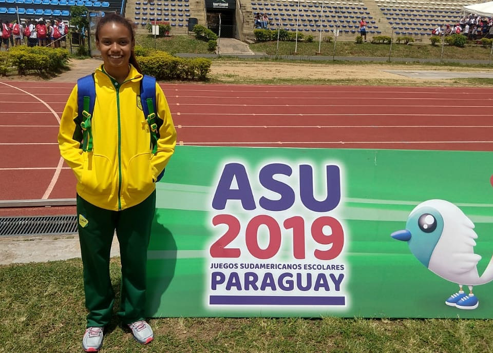 Atleta da ABDA fica em 4� no revezamento dos Jogos Sul Americanos Escolares
