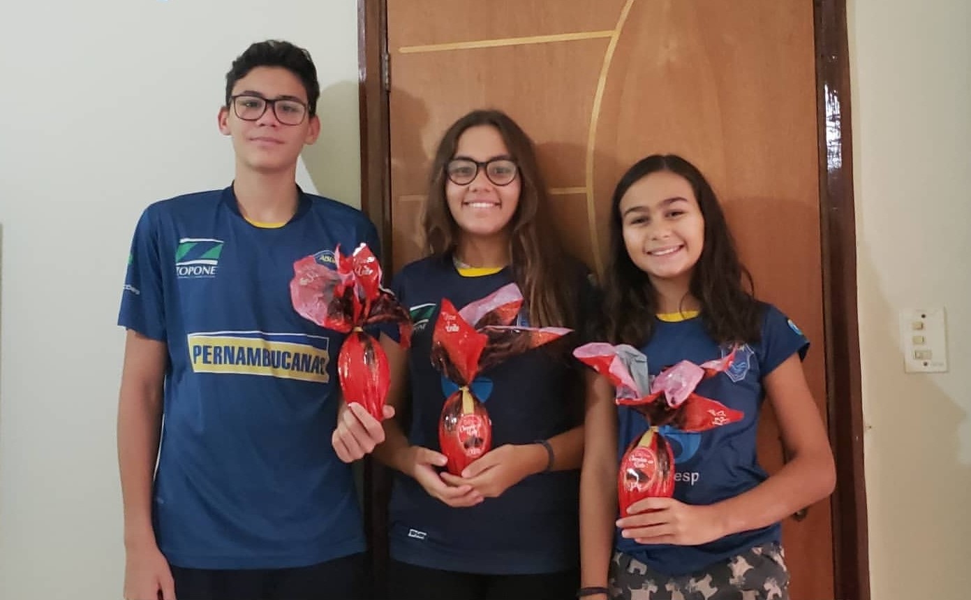 P�scoa Solid�ria da ABDA distribui 1.600 ovos de chocolate