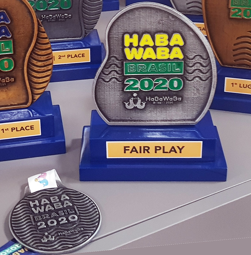 Trof�u Fair Play para equipe que se destacar no "jogo limpo" e medalha de participa��o que ser� entregue a todos os atletas