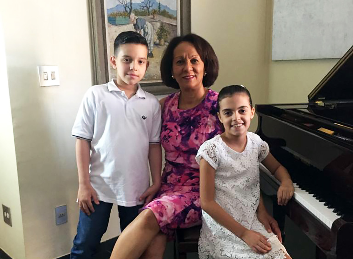 Alunos da ABDA Filarm�nica participam de concurso internacional de piano