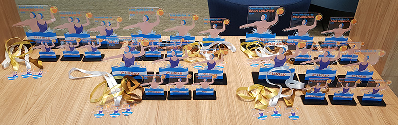A premia��o personalizada da Copa Uni�o foi feita toda em acr�lico