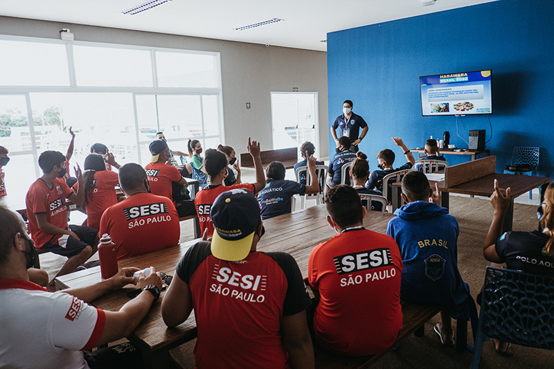 Clínica de nutrição com a equipe de nutricionistas da ABDA
