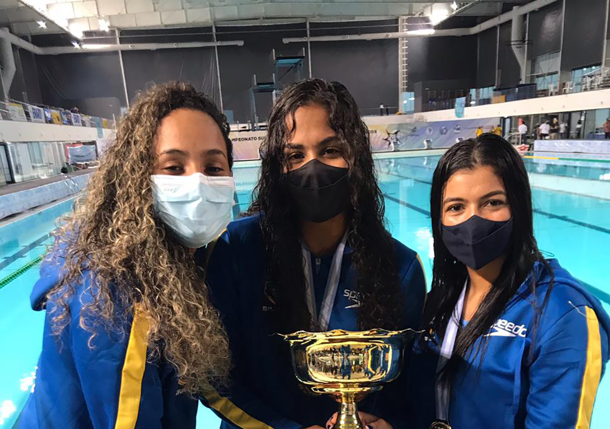 Brasil � campe�o sul-americano com atletas da ABDA
