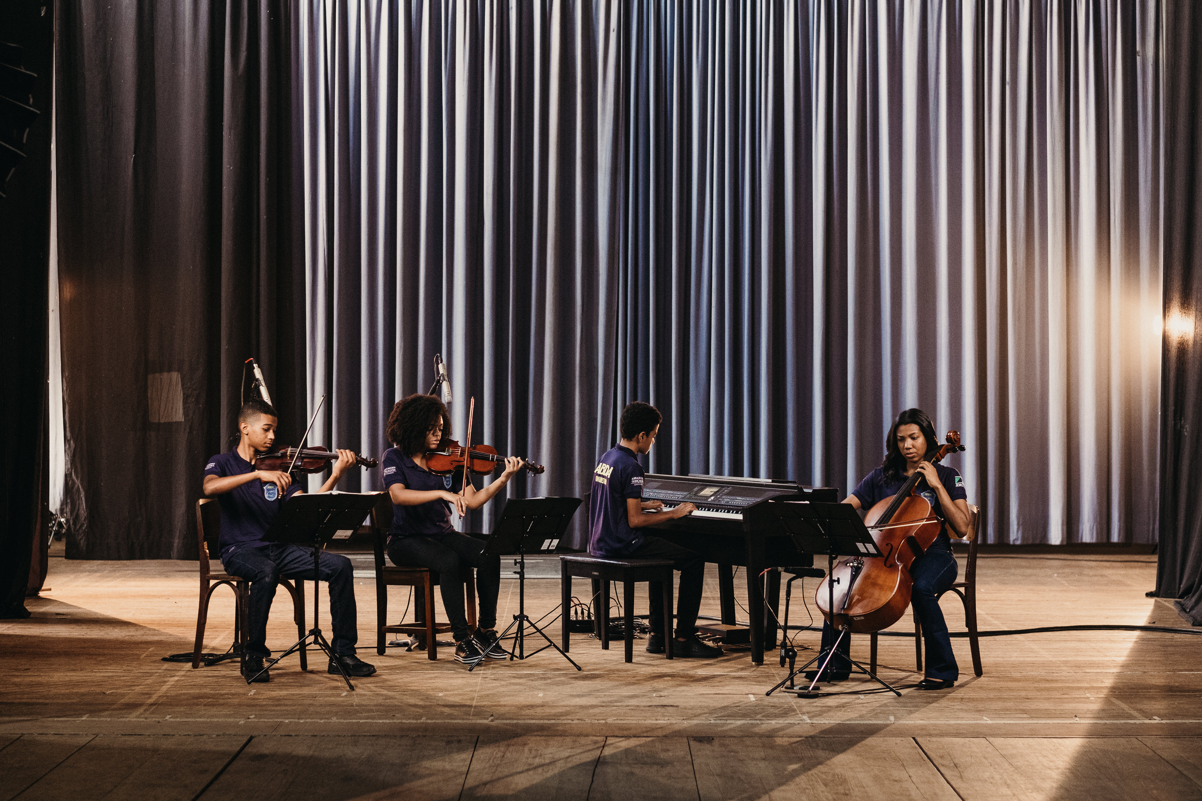 Grava��o Semin�rio de Agudos - Quarteto