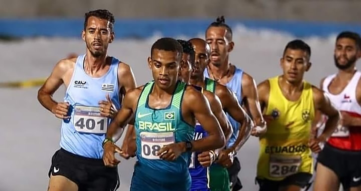 Daniel Nascimento � campe�o sul-americano dos 10.000 metros