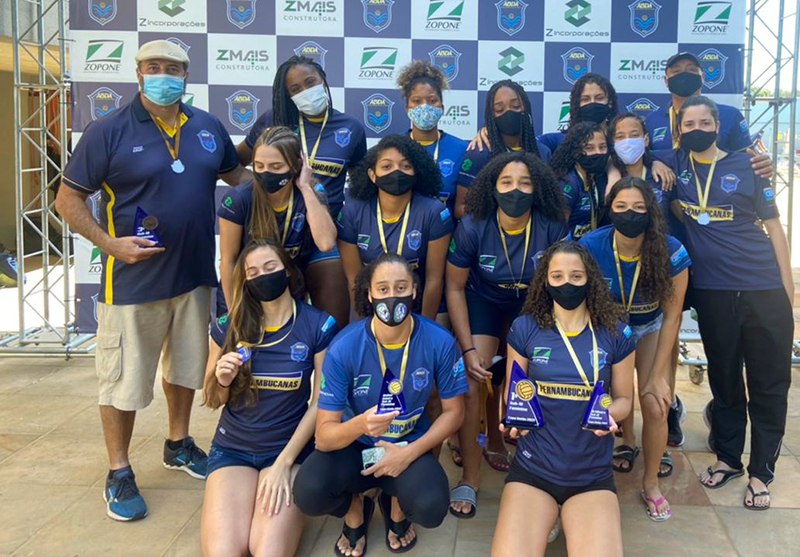 Time ABDA campeão feminino Copa União Sub-18