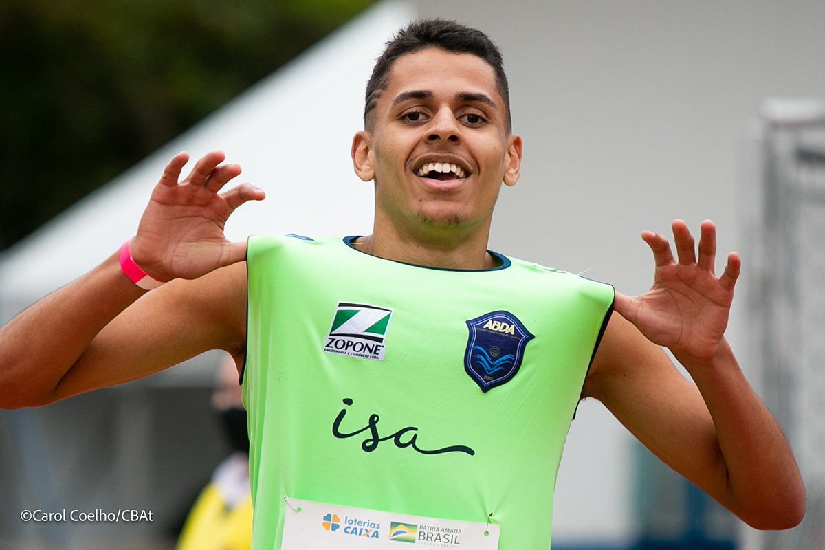 Atleta da ABDA � campe�o brasileiro dos 400m com barreiras