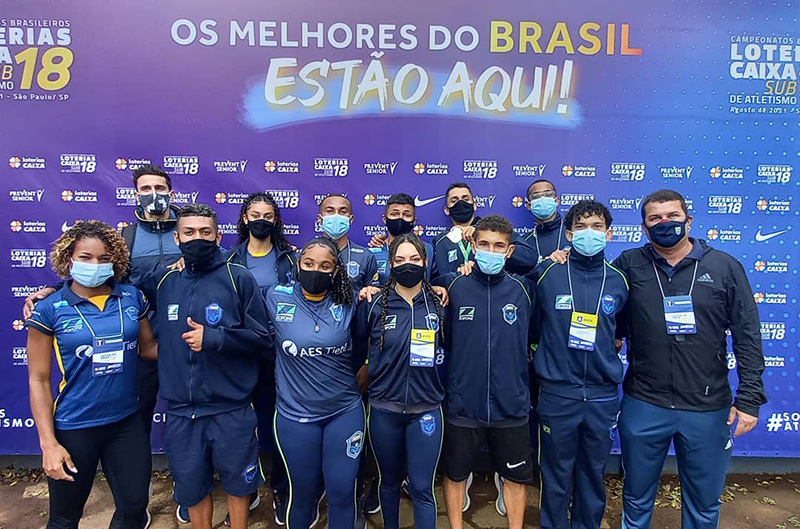 Jo�o Vitor, Sivaldo Junior, Rafael Baldoni, Samuel Vin�cius, Thau� Silva, Vin�cius Costa, Wendel de Souza, Ana Beatriz Aureliano, Laura Ferrari e Thayme Santos participaram da competi��o