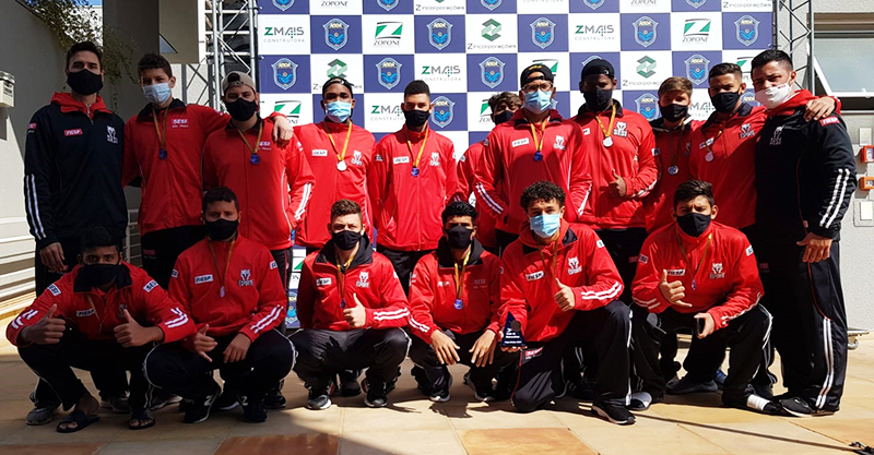Sesi Ribeir�o Preto terceiro lugar na Copa Uni�o Sub-16 masculino
