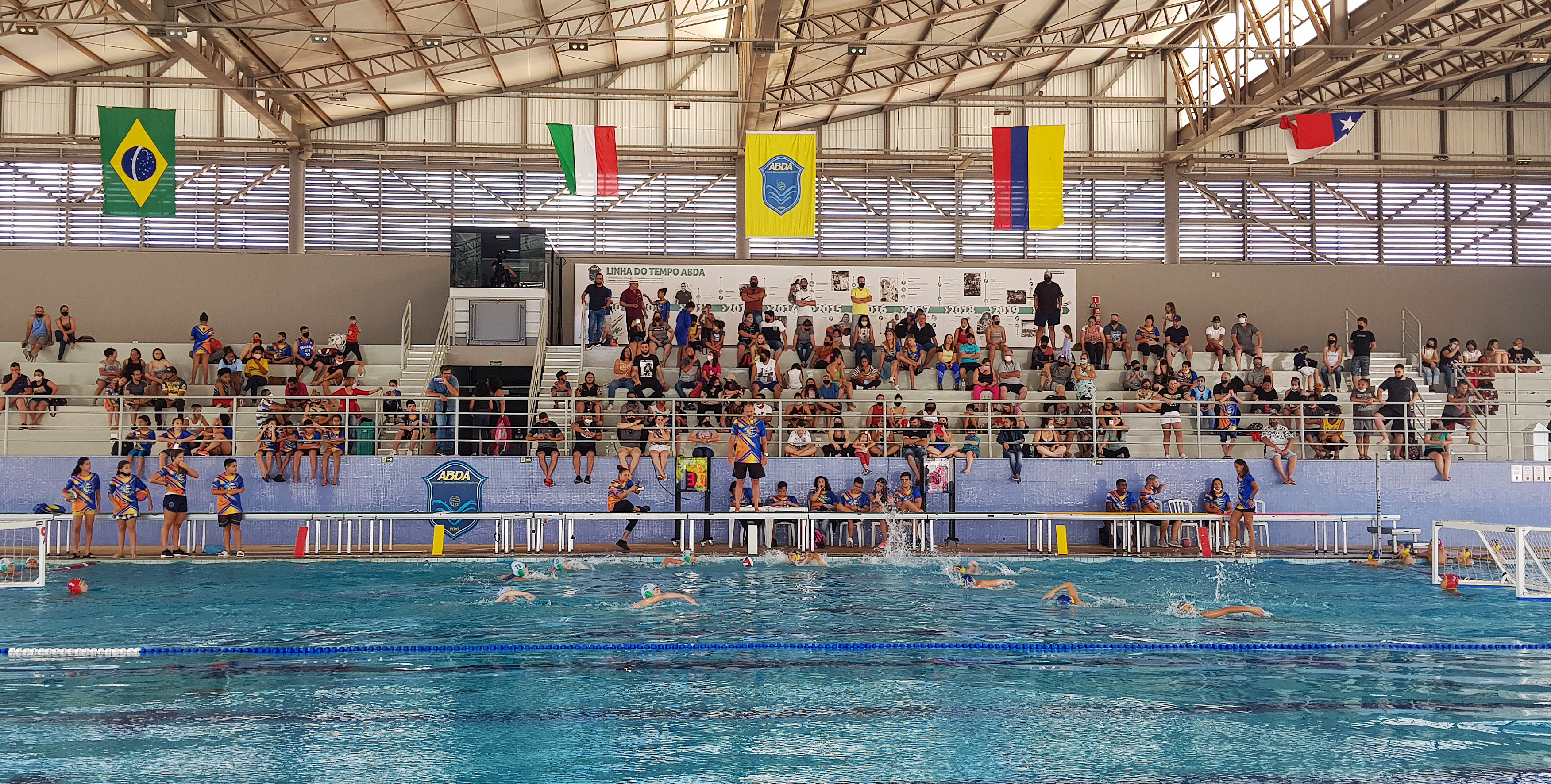 ABDA realiza 3� Festival Attila Sudar Sub-10 de polo aqu�tico
