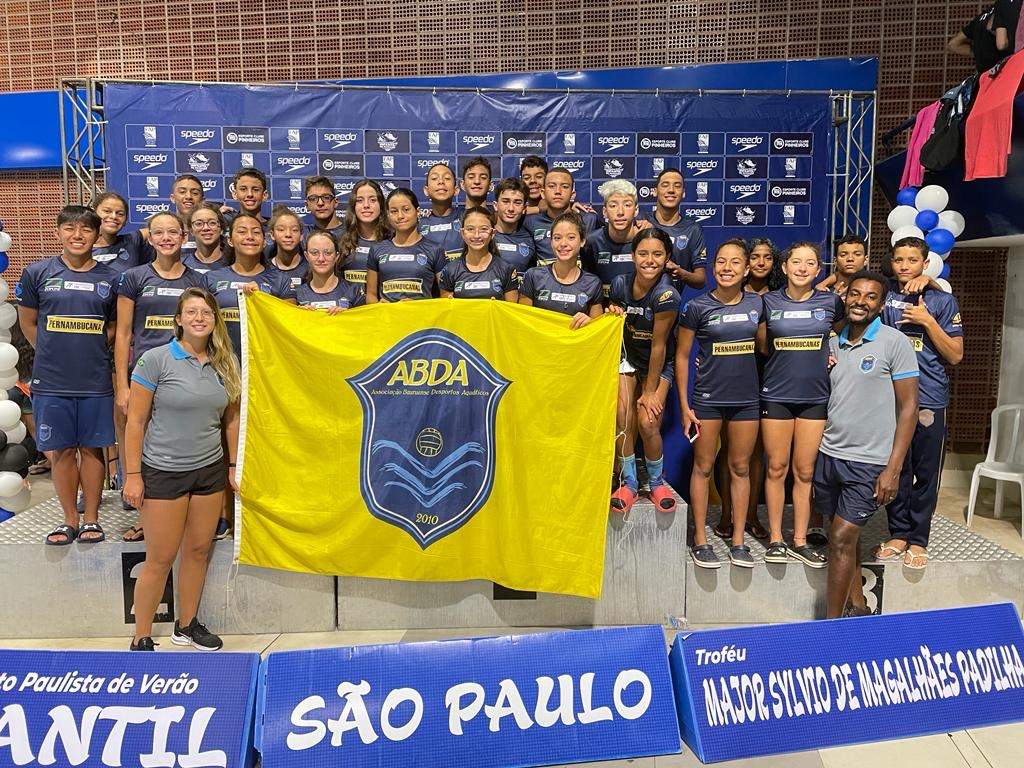 ABDA � 3� melhor do Estado no Paulista Infantil de Nata��o de Ver�o