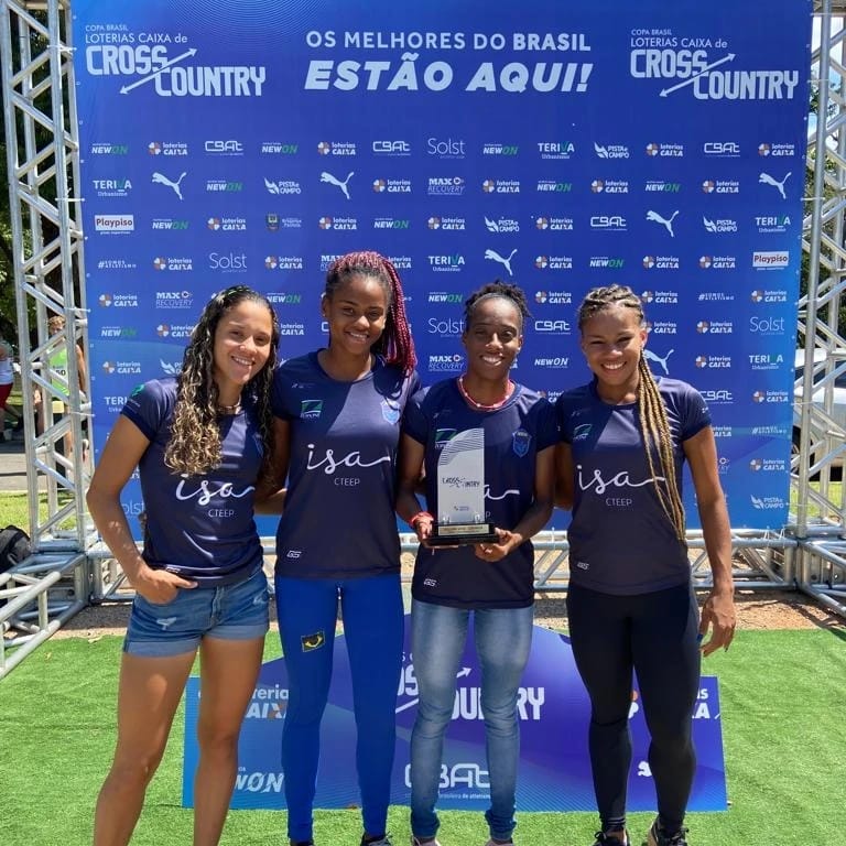 Equipe ABDA � vice-campe� feminina nos 10km da Copa Brasil de Cross Country